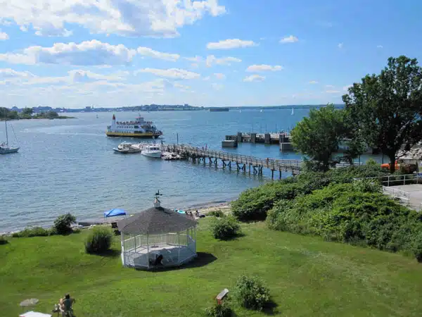 Peaks Island Ferry View